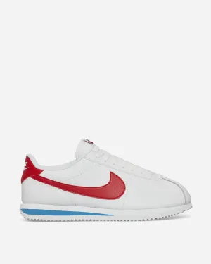 Cortez Leather Sneakers White / Varsity Red