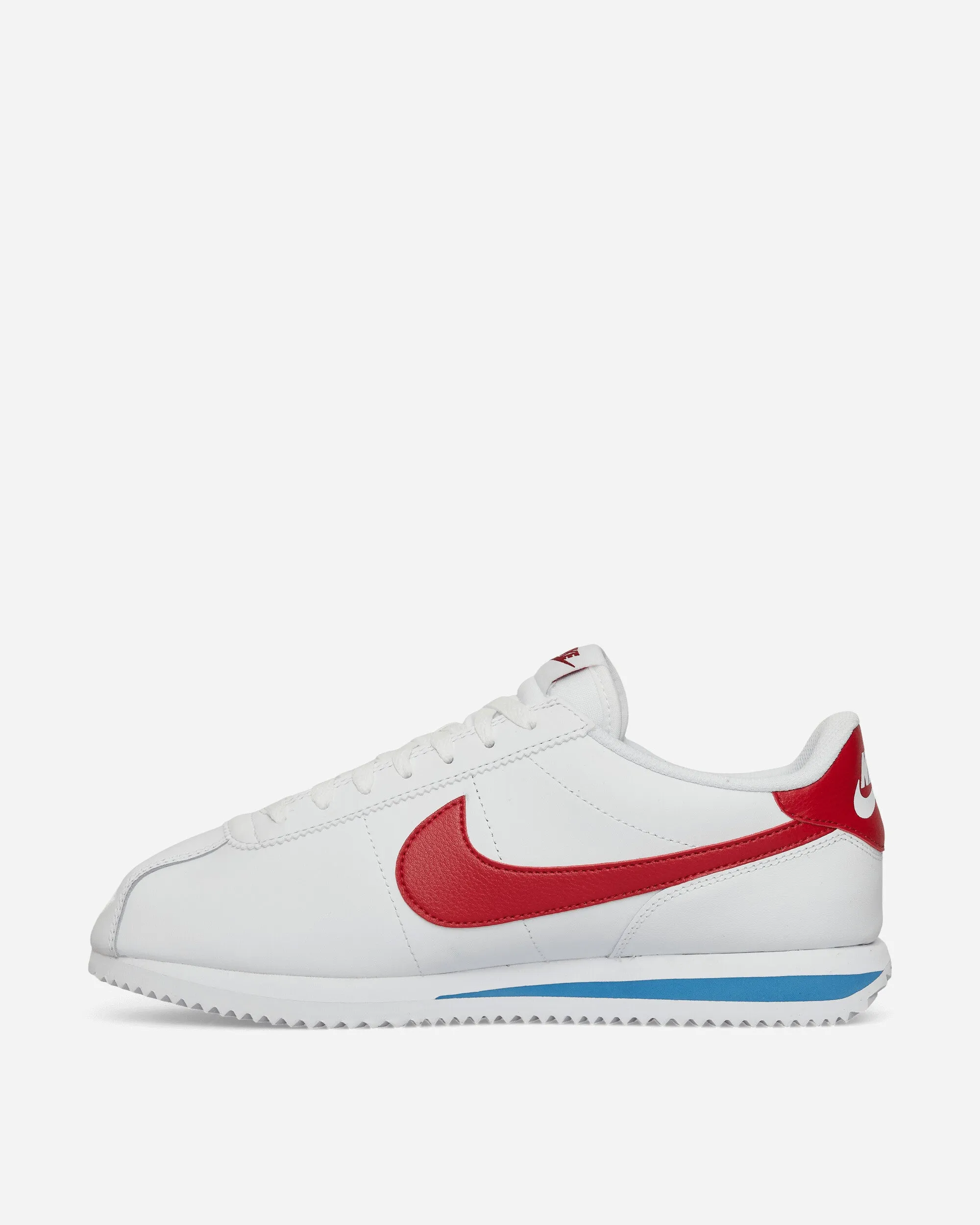Cortez Leather Sneakers White / Varsity Red
