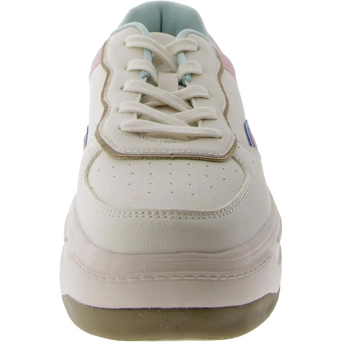 Dandy Womens Leather Padded Insole Casual And Fashion Sneakers