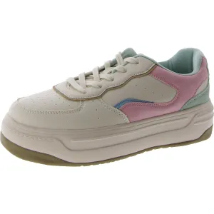 Dandy Womens Leather Padded Insole Casual And Fashion Sneakers