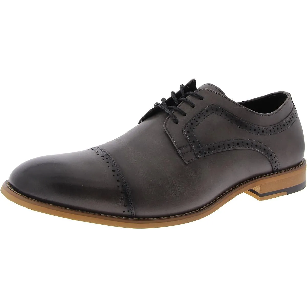 Dickinson Mens Leather Brogue Oxfords