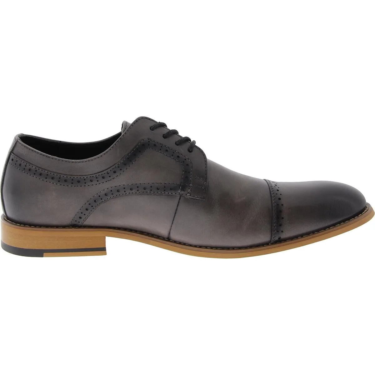 Dickinson Mens Leather Brogue Oxfords