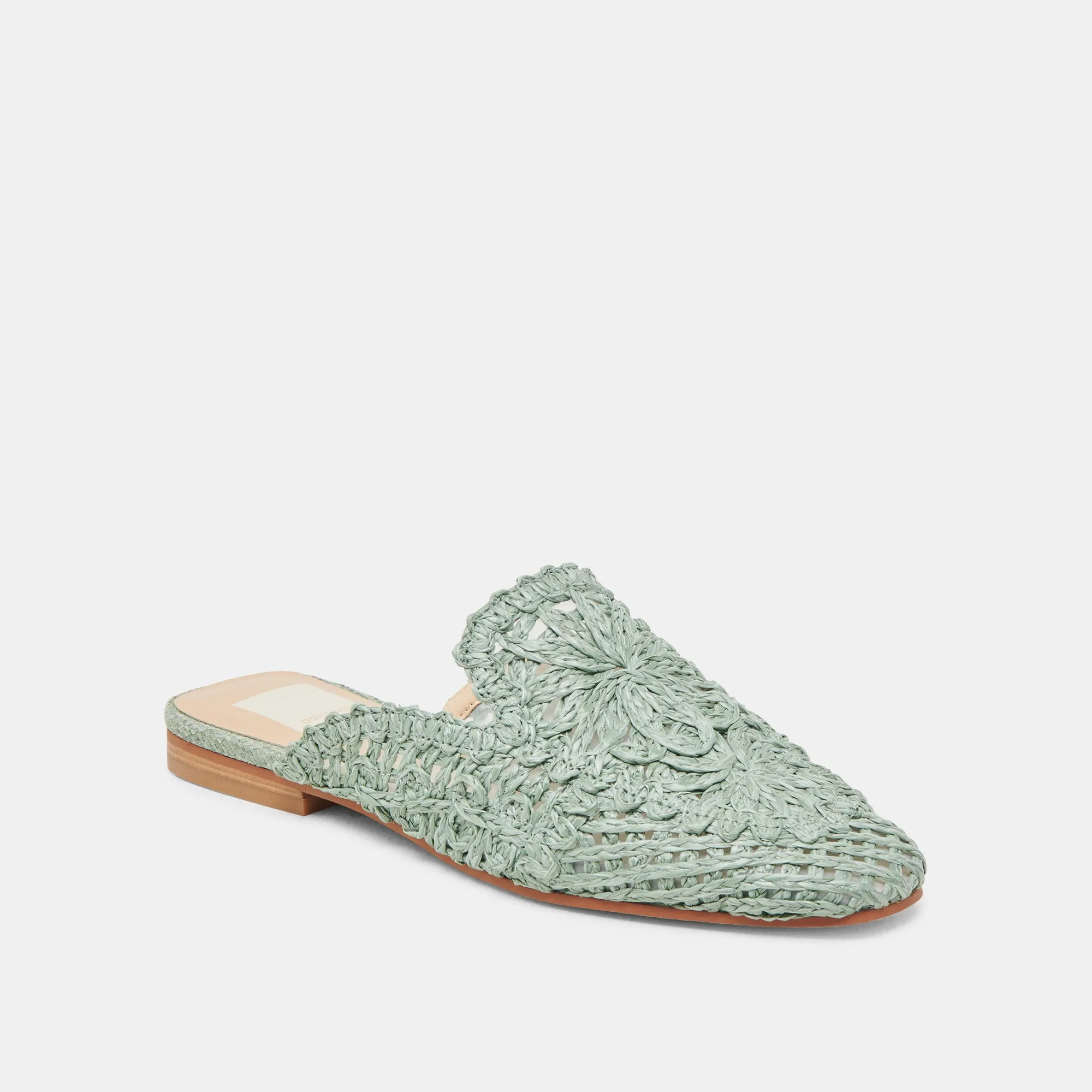 DIYA FLATS LIGHT SAGE MACRAME