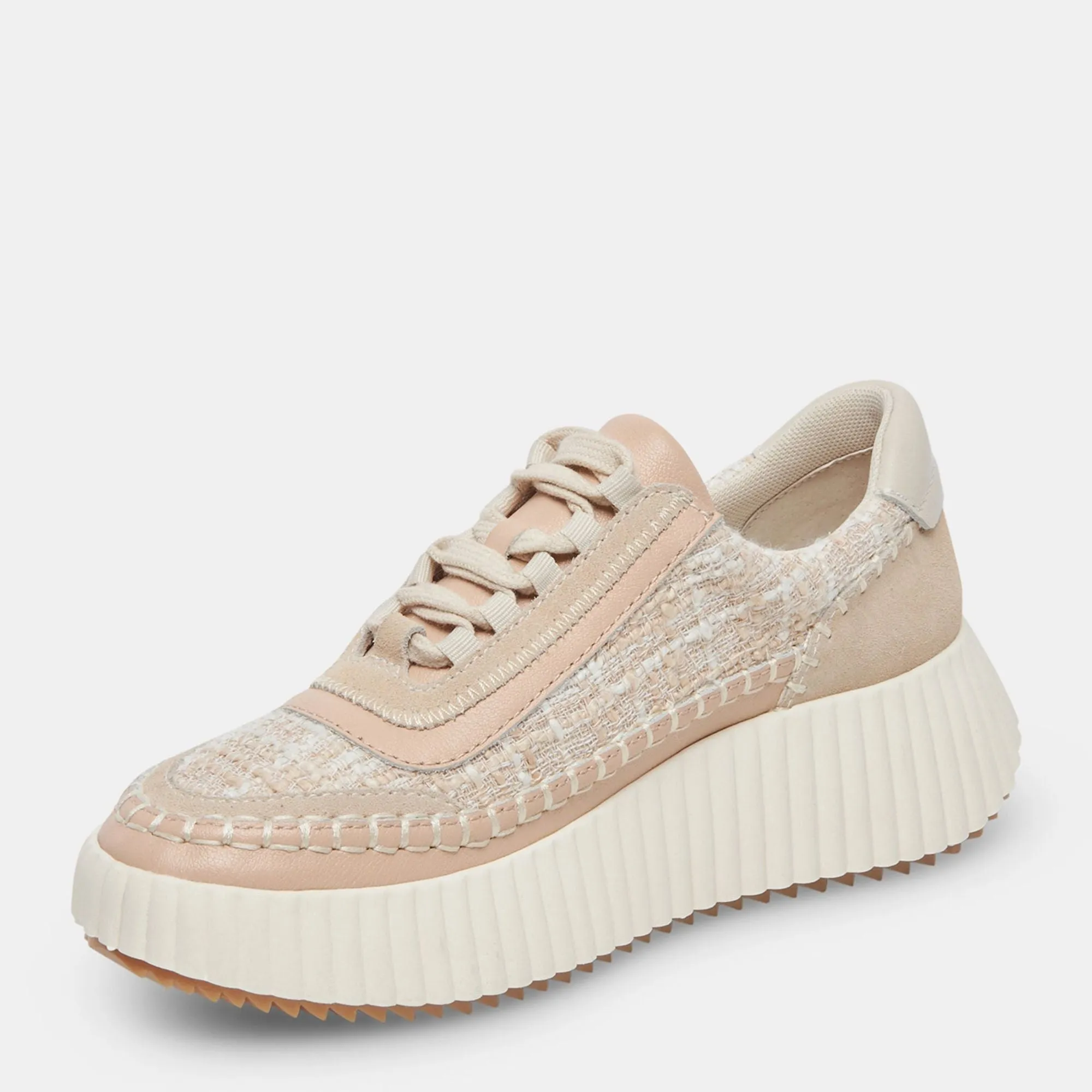 DOLEN SNEAKERS IVORY MULTI WOVEN