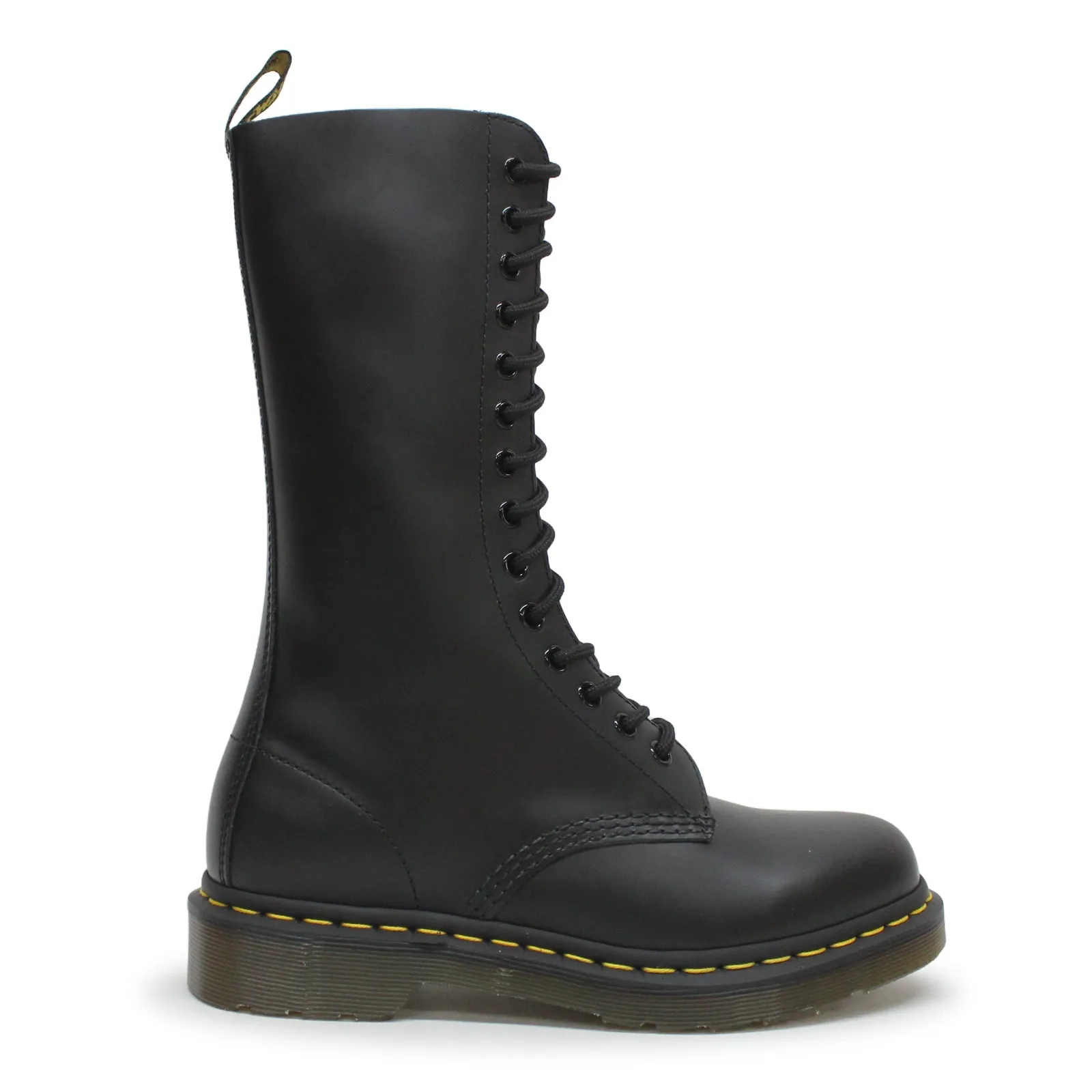 Dr. Martens 1914 14-Eyelet Leather Unisex Mid Calf Boots