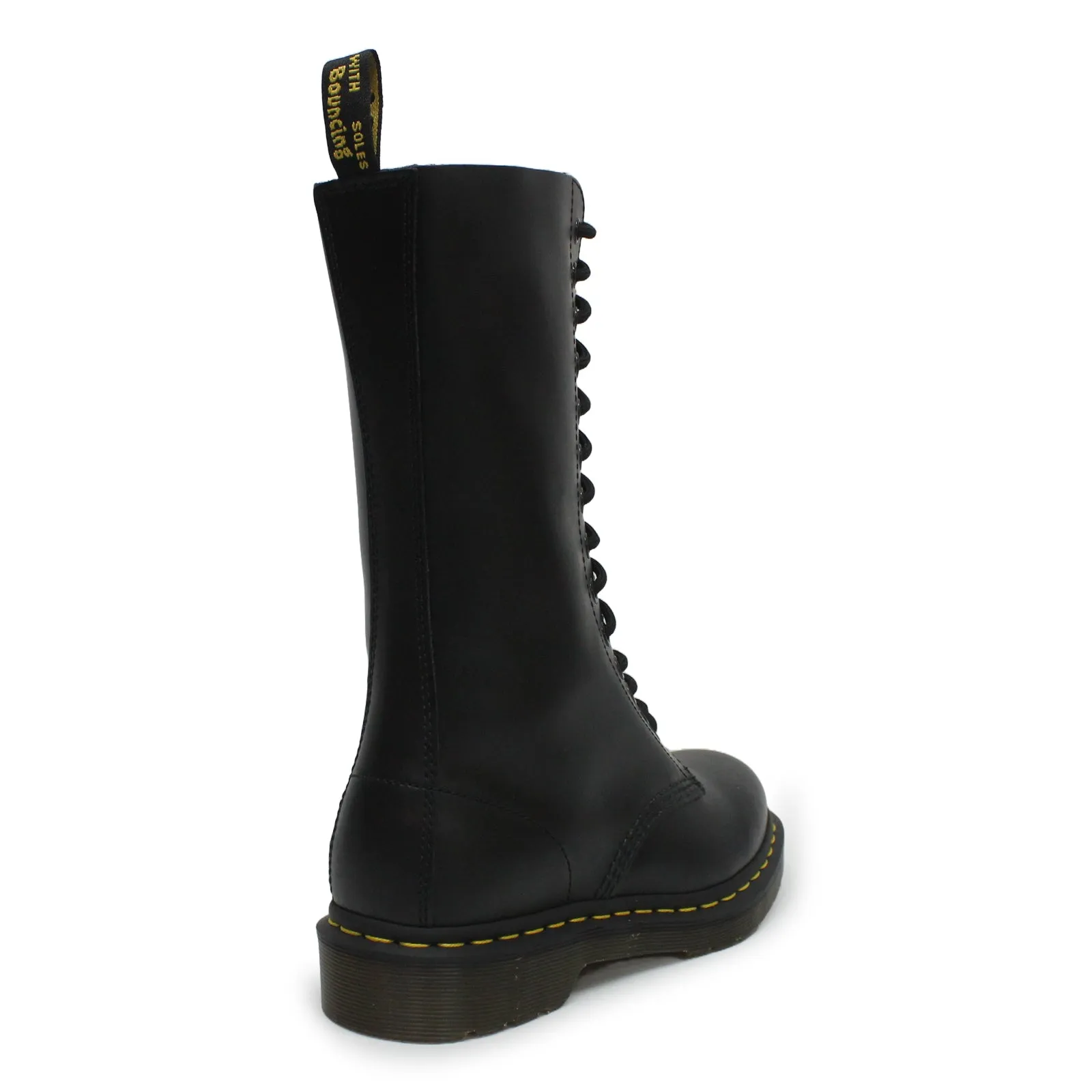 Dr. Martens 1914 14-Eyelet Leather Unisex Mid Calf Boots