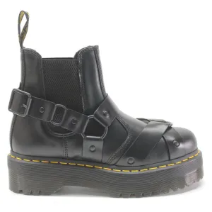 Dr. Martens 2976 Quad Harness Paris Leather Unisex Chelsea Platform Boots