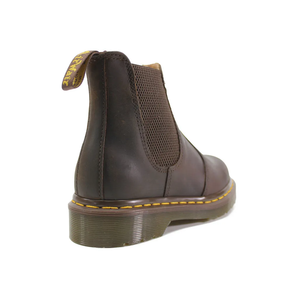 Dr. Martens 2976 Ys Crazyhorse Leather Unisex Chelsea Boots