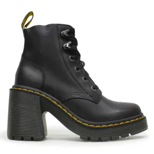 Dr. Martens Jesy Sendal Leather Women's Heeled Ankle Boots