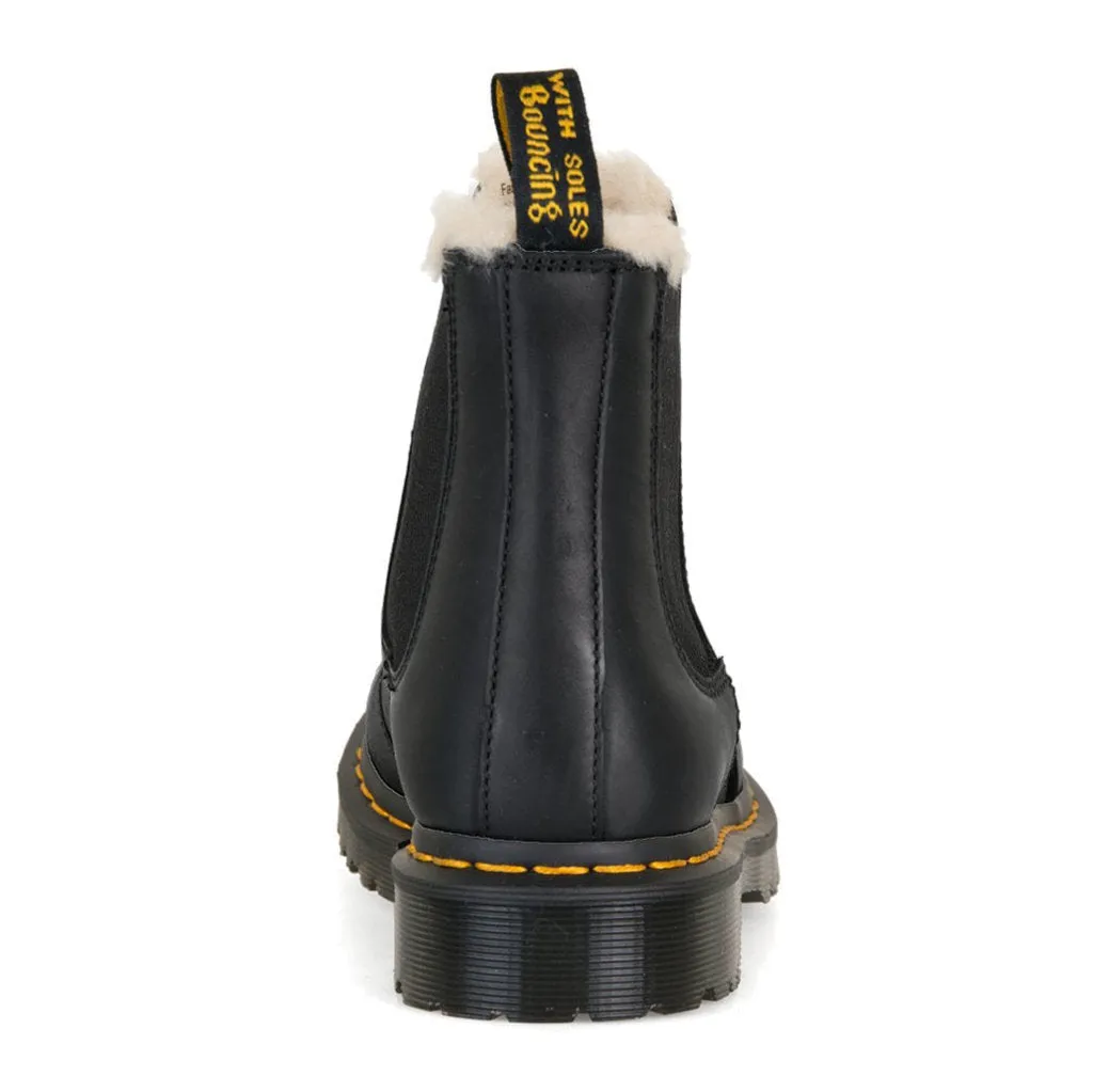 Dr. Martens Leonore Black Women's Leather Chelsea Boots