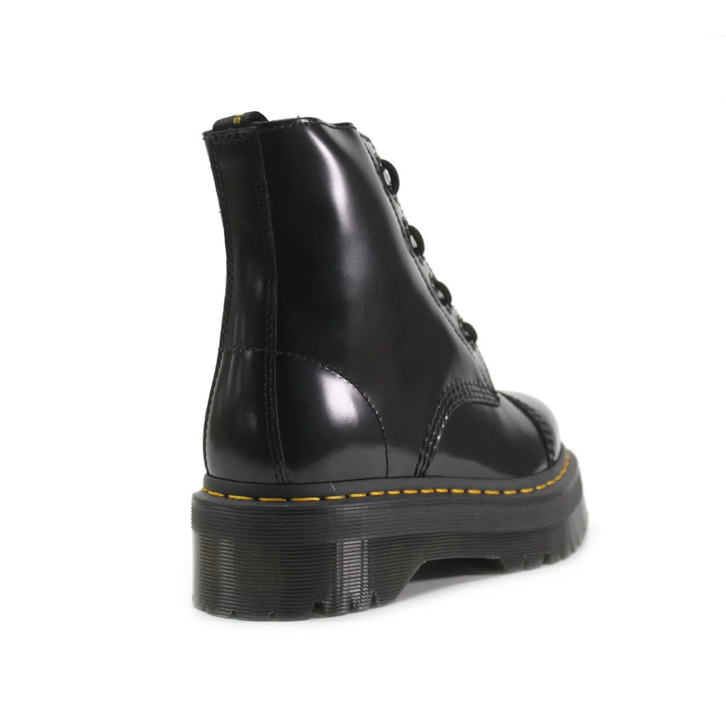 Dr. Martens Sinclair Fl Buttero Leather Women's Ankle Platform Boots