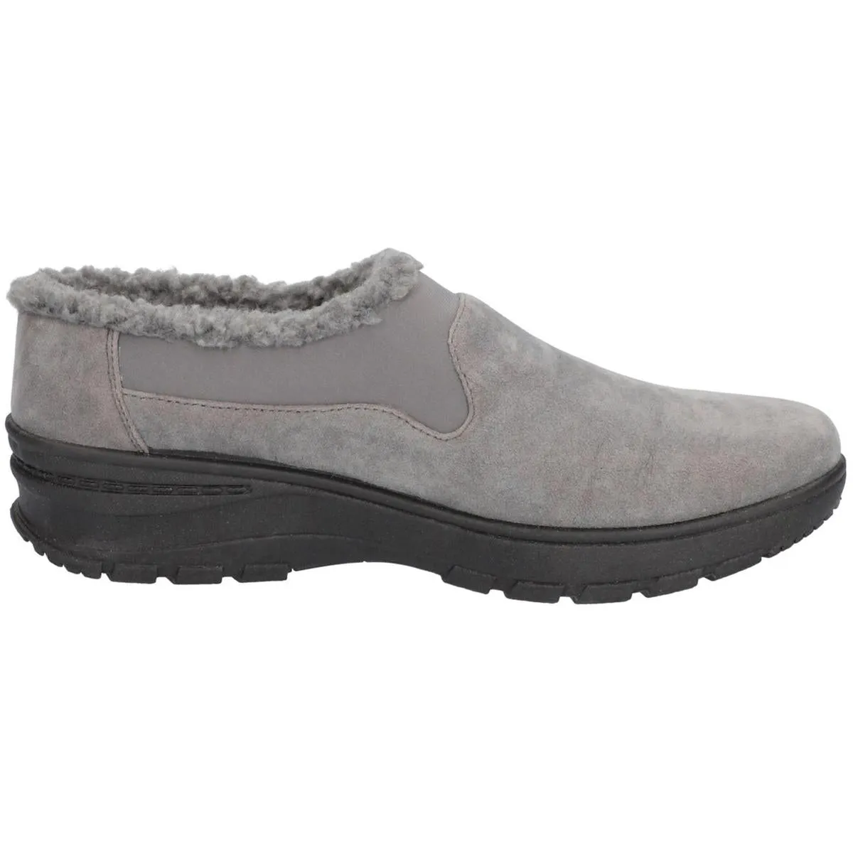 DULUTH Womens Faux Fur Slip On Casual and Fashion Sneakers