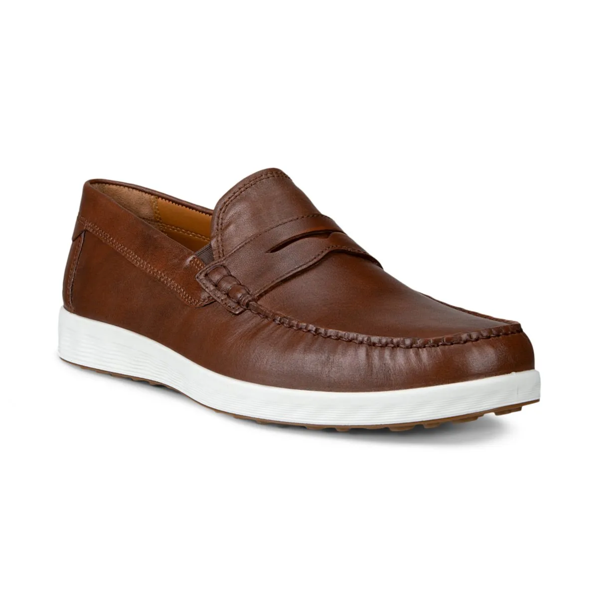 Ecco Men's S Lite Moc Brown Leather