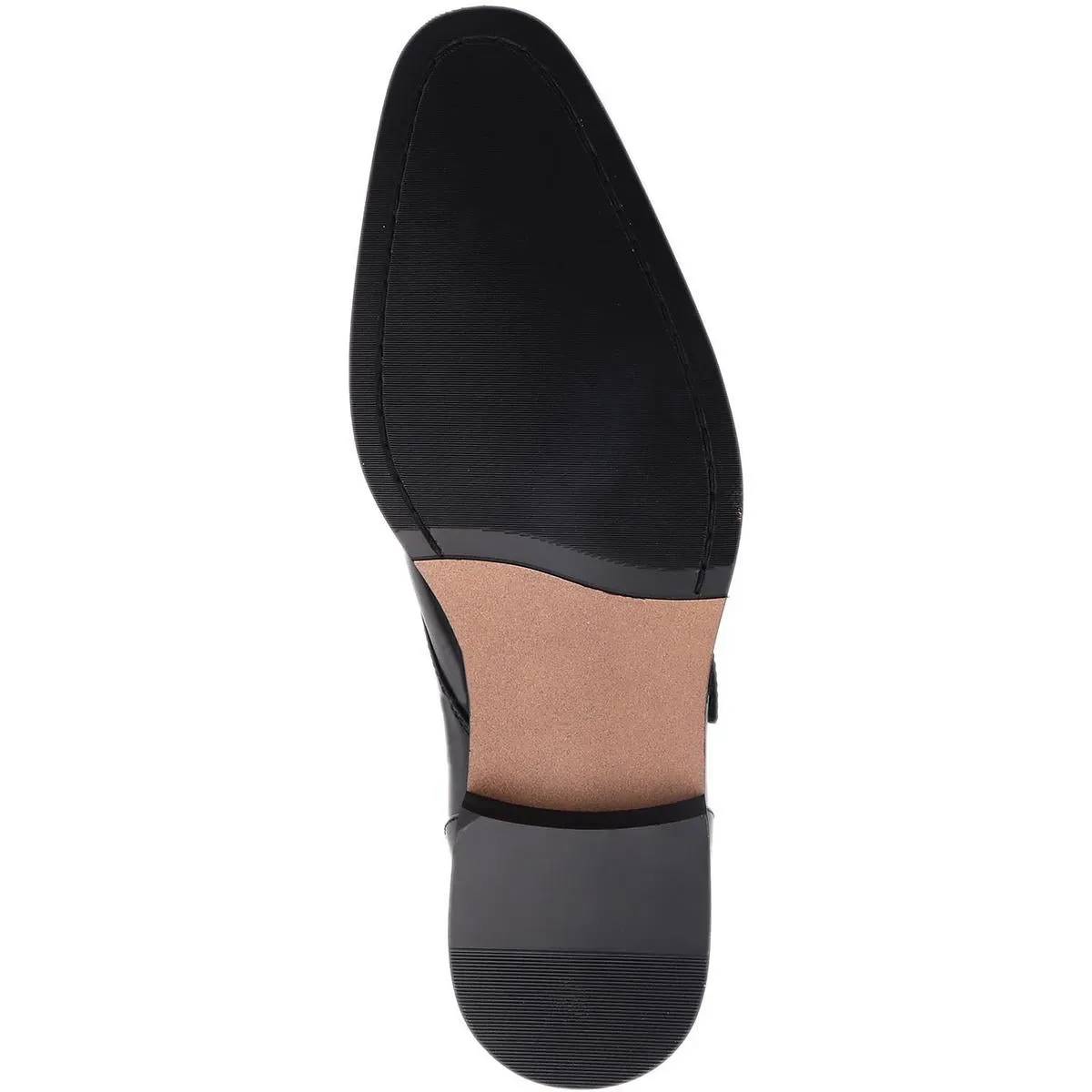 Elijah Mens Faux Leather Monk Shoes
