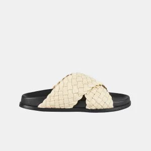 Evelyn Footbed Off White