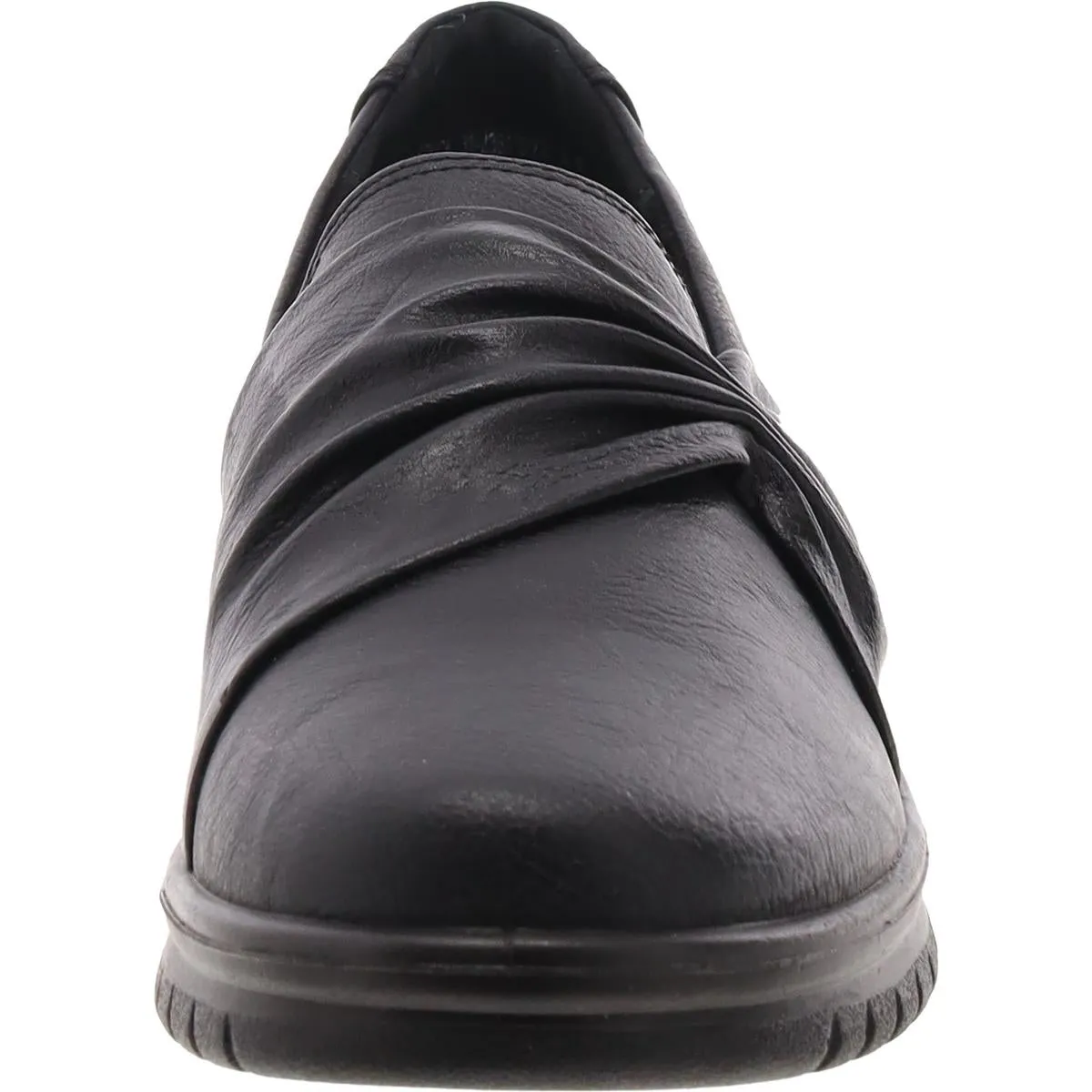 Faith Womens Leather Slip On Casual And Fashion Sneakers