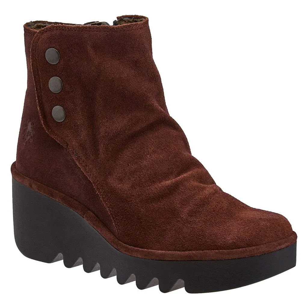 Fly London Brom344Fly Suede Women's Zip Up Ankle Boots