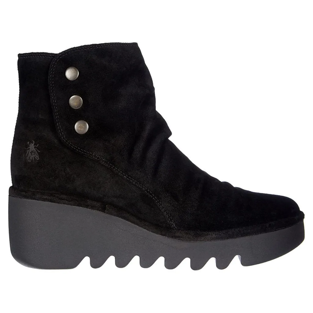 Fly London Brom344Fly Suede Women's Zip Up Ankle Boots