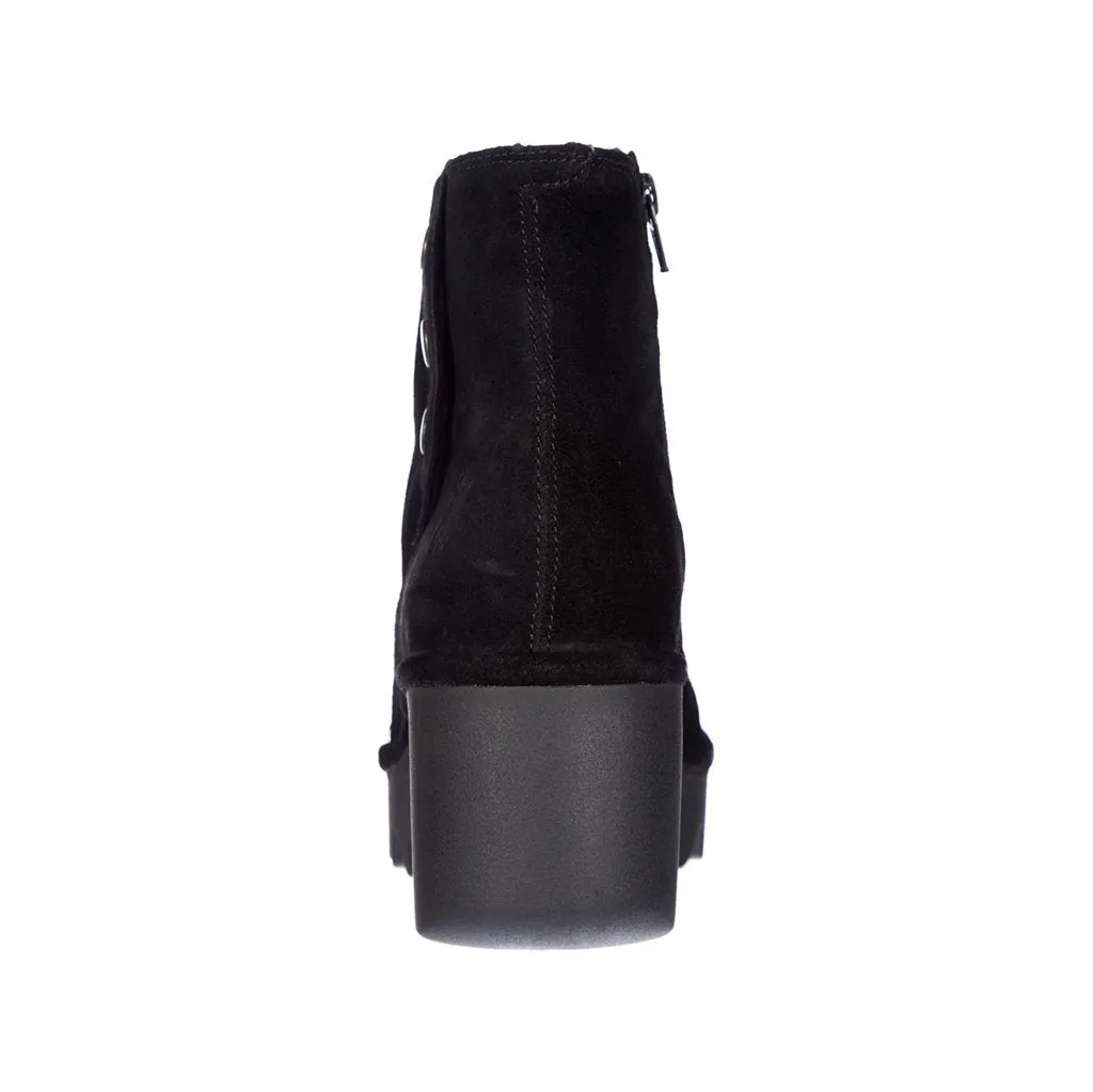 Fly London Brom344Fly Suede Women's Zip Up Ankle Boots