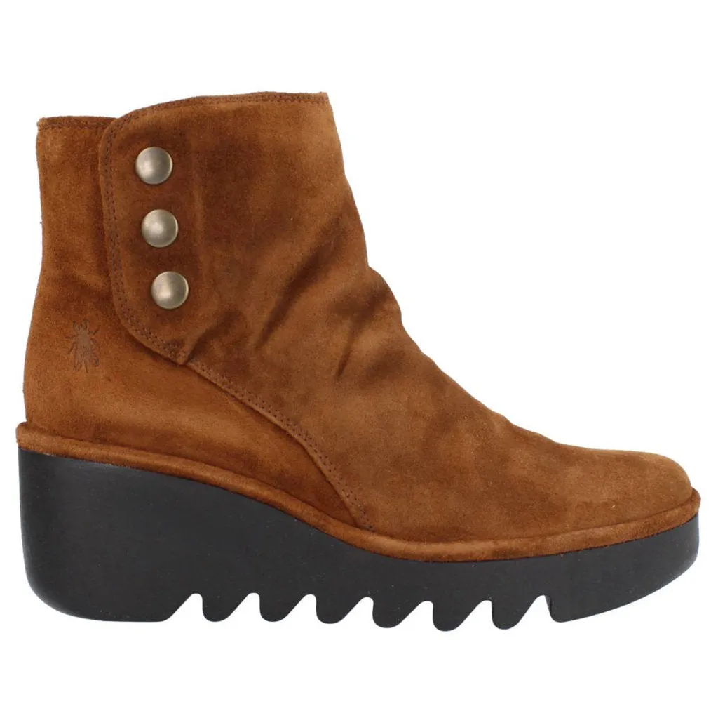 Fly London Brom344Fly Suede Women's Zip Up Ankle Boots