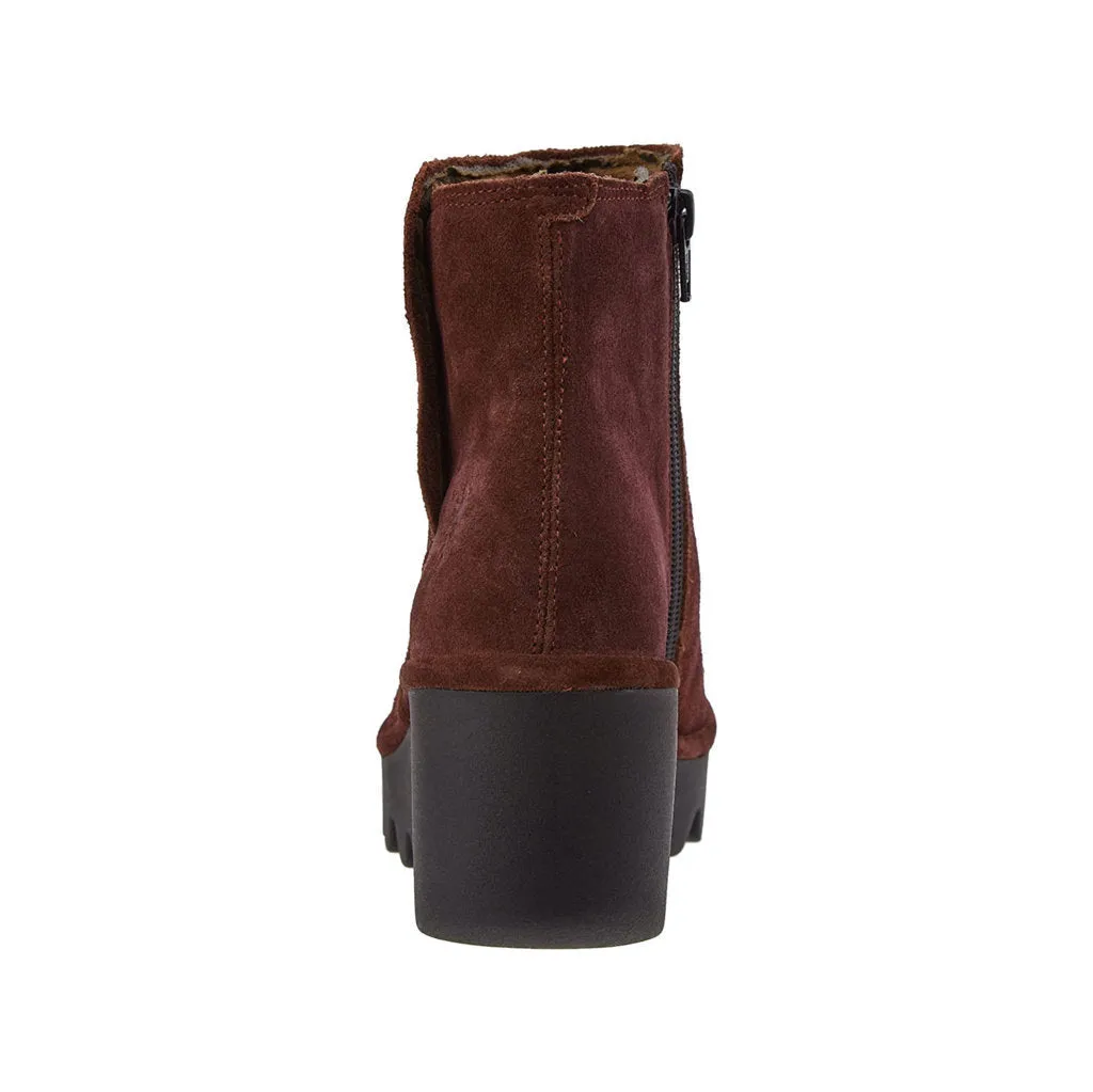 Fly London Brom344Fly Suede Women's Zip Up Ankle Boots