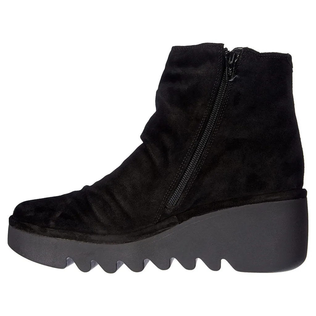 Fly London Brom344Fly Suede Women's Zip Up Ankle Boots
