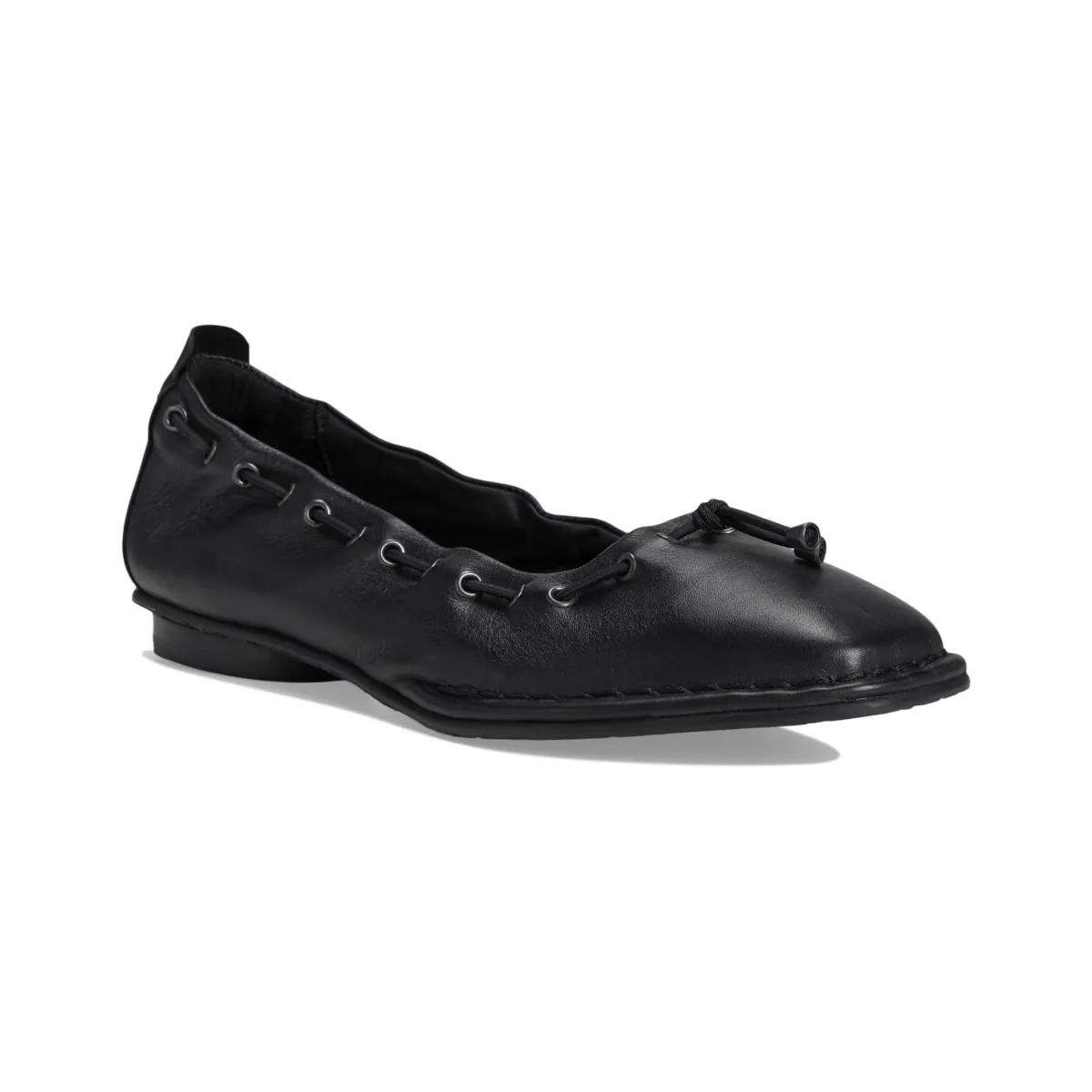 Fly London Women's BAPI264 Black Velvet Leather