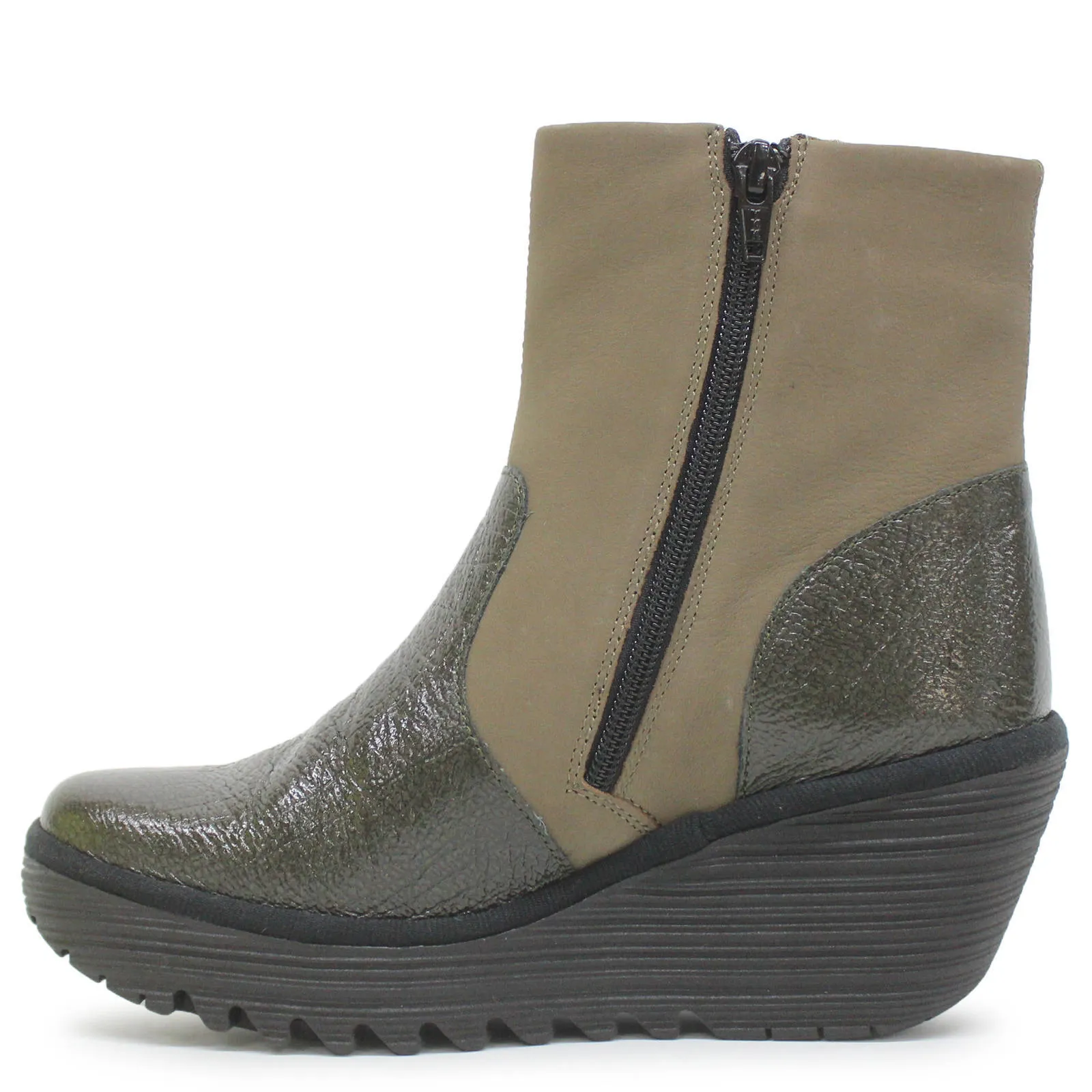 Fly London YUXI506FLY Rock Cupido Leather Women's Ankle Boots