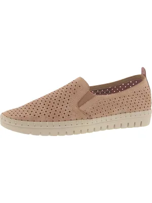Fresh Womens Faux Leather Lifestyle Fashion Sneakers