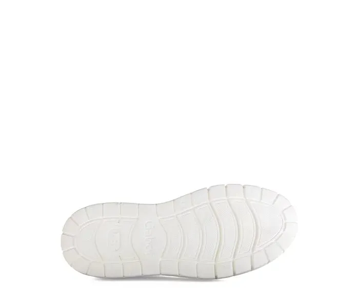 Gabor Gold Metallic Trainer with Chunky Sole