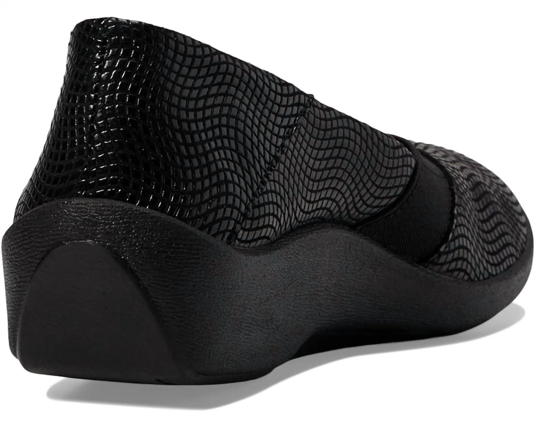 Gemini Flat Loafer In Creative Black