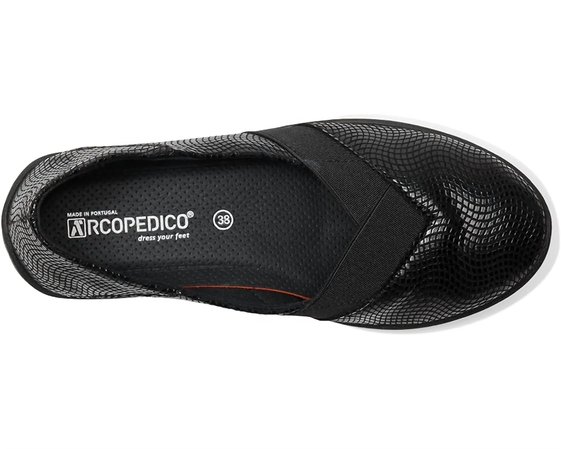 Gemini Flat Loafer In Creative Black