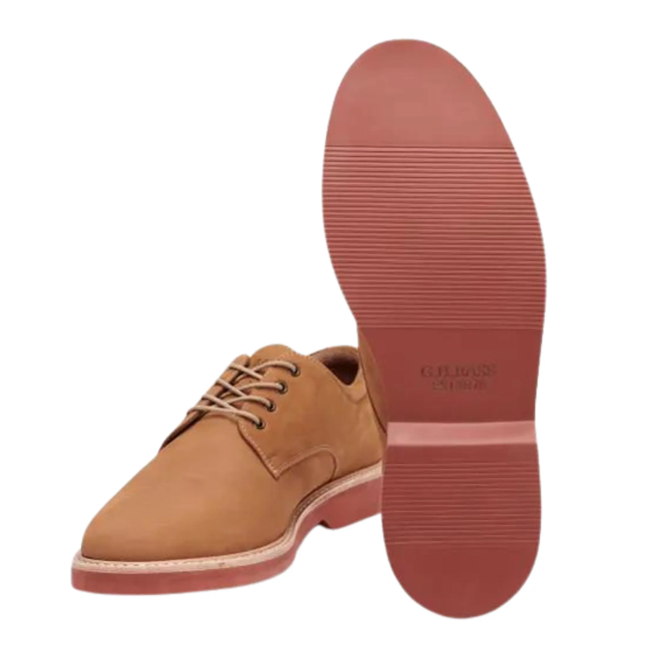 G.H. Bass Men's Pasadena Derby Tan Buc