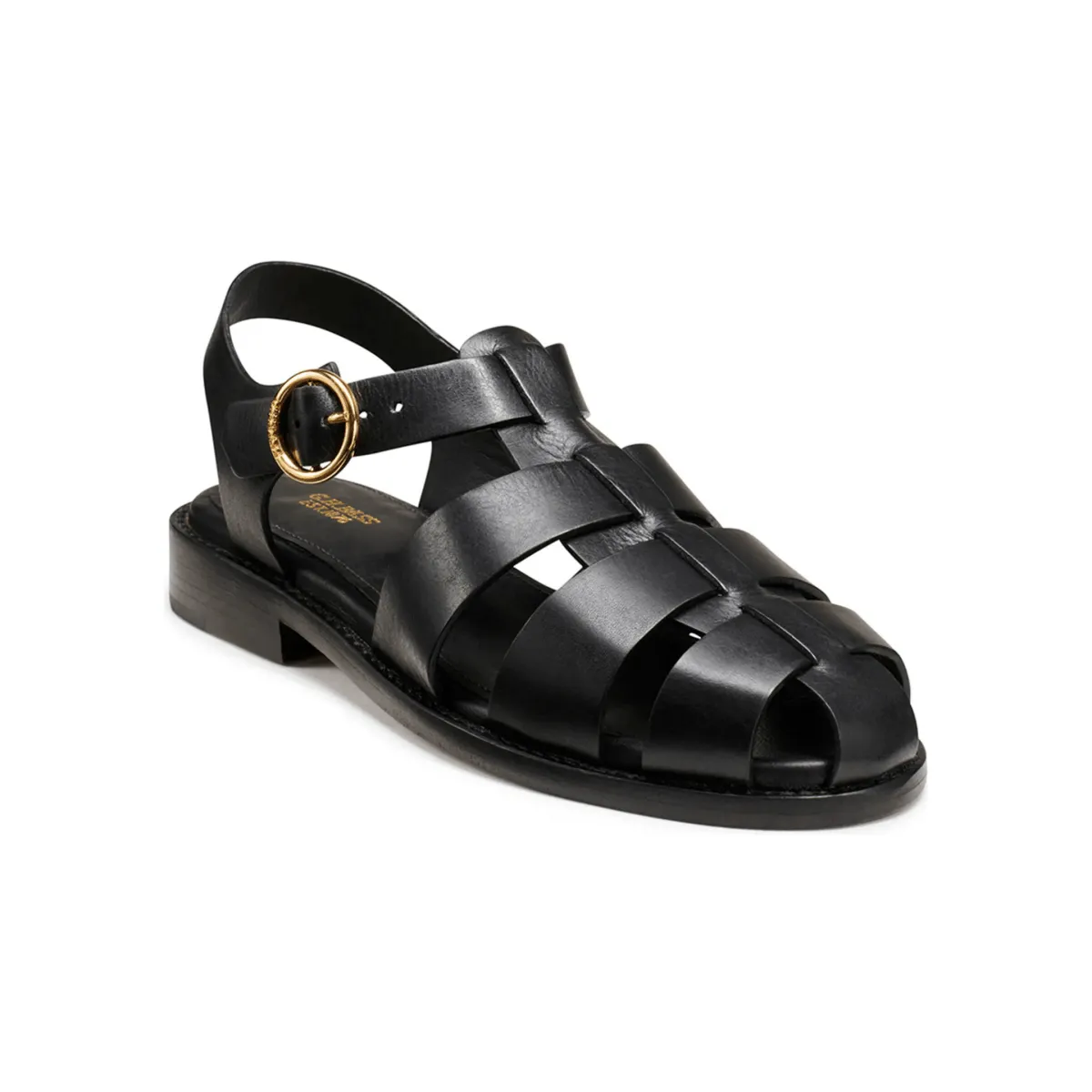 G.H. Bass Women's Fisherman Sandal Black