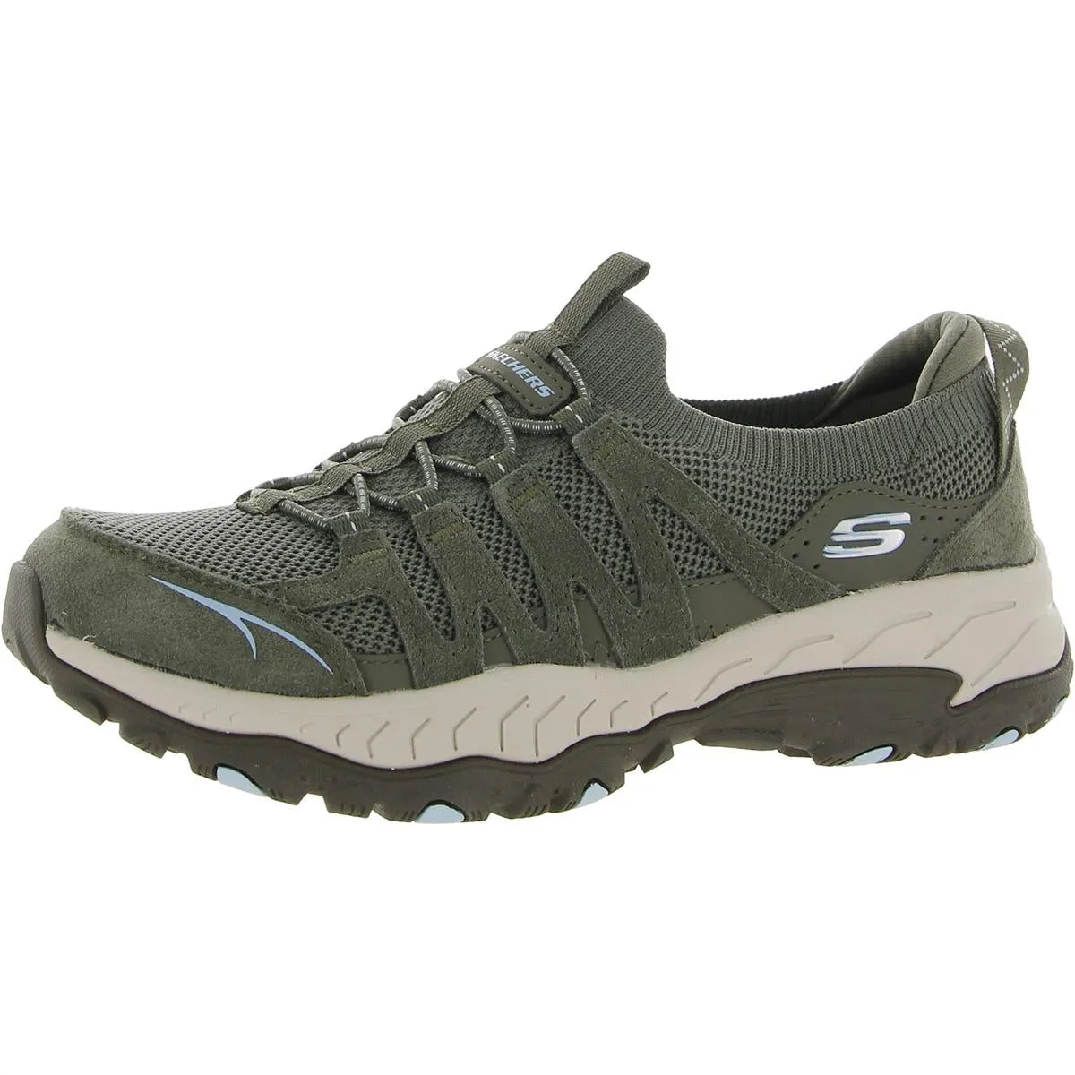 GRAND PEAK TRAIL Womens Memory Foam Hiking Athletic and Training Shoes