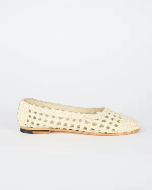 Greene Ballet Flat Off White