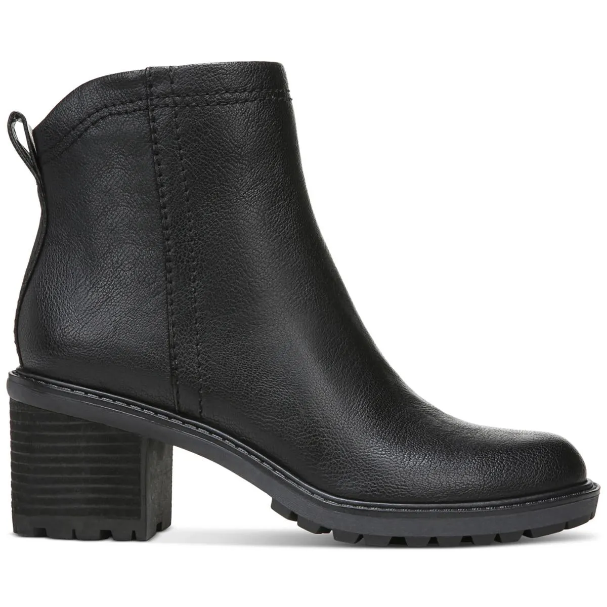 Greyson Womens Faux Leather Booties Ankle Boots