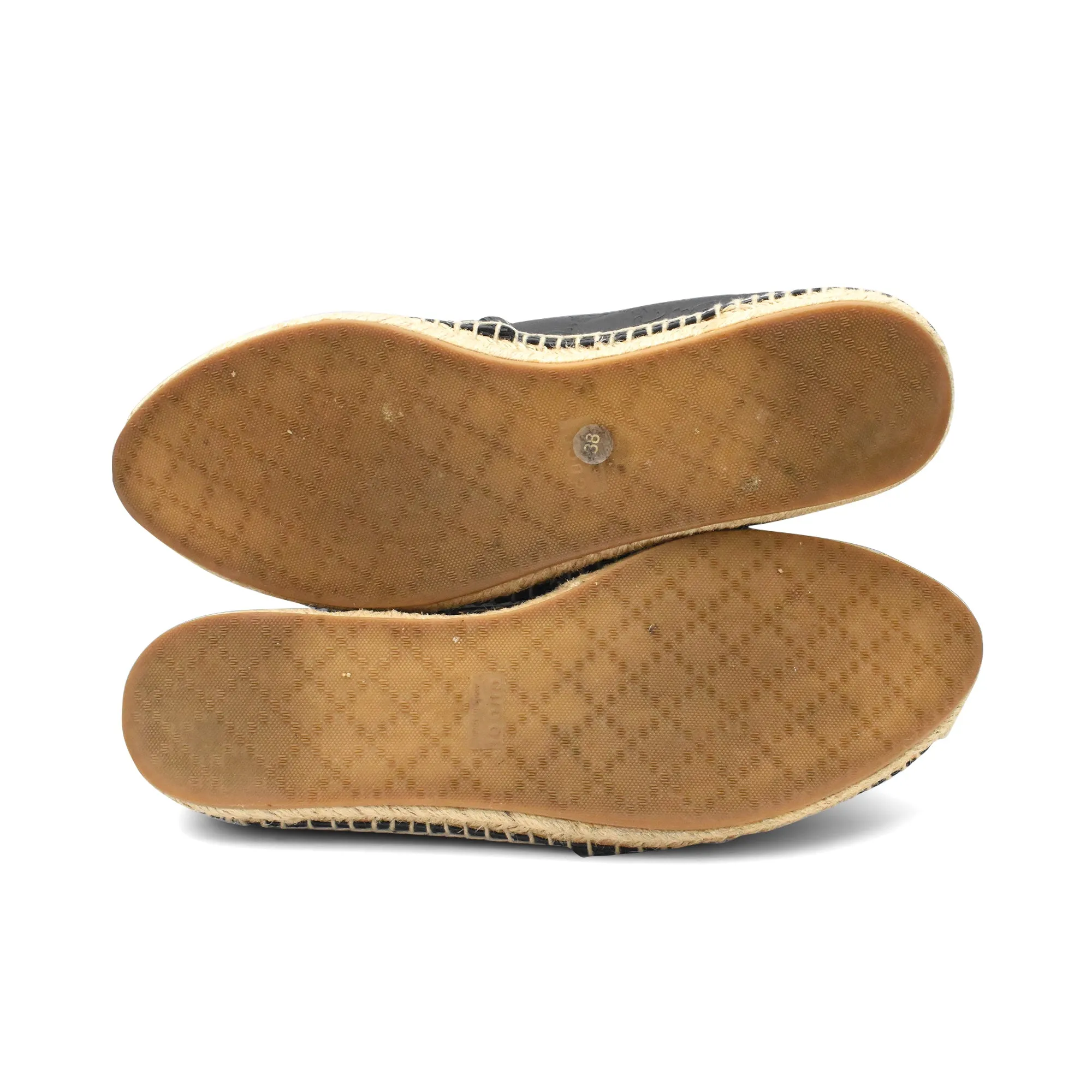 Gucci Leather Espadrilles - Women's 38
