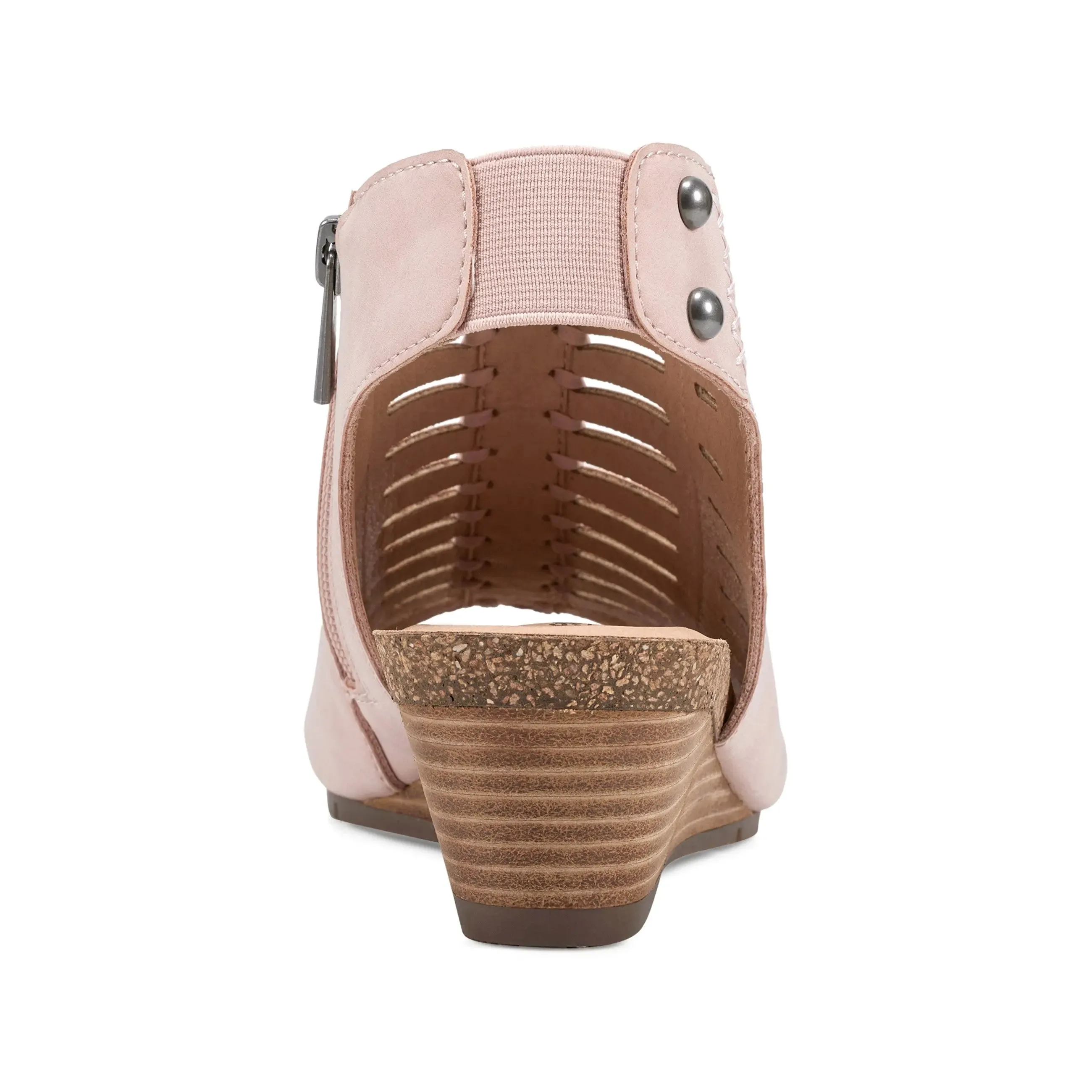 Hana Round Toe Laser Cut Dress Sandals