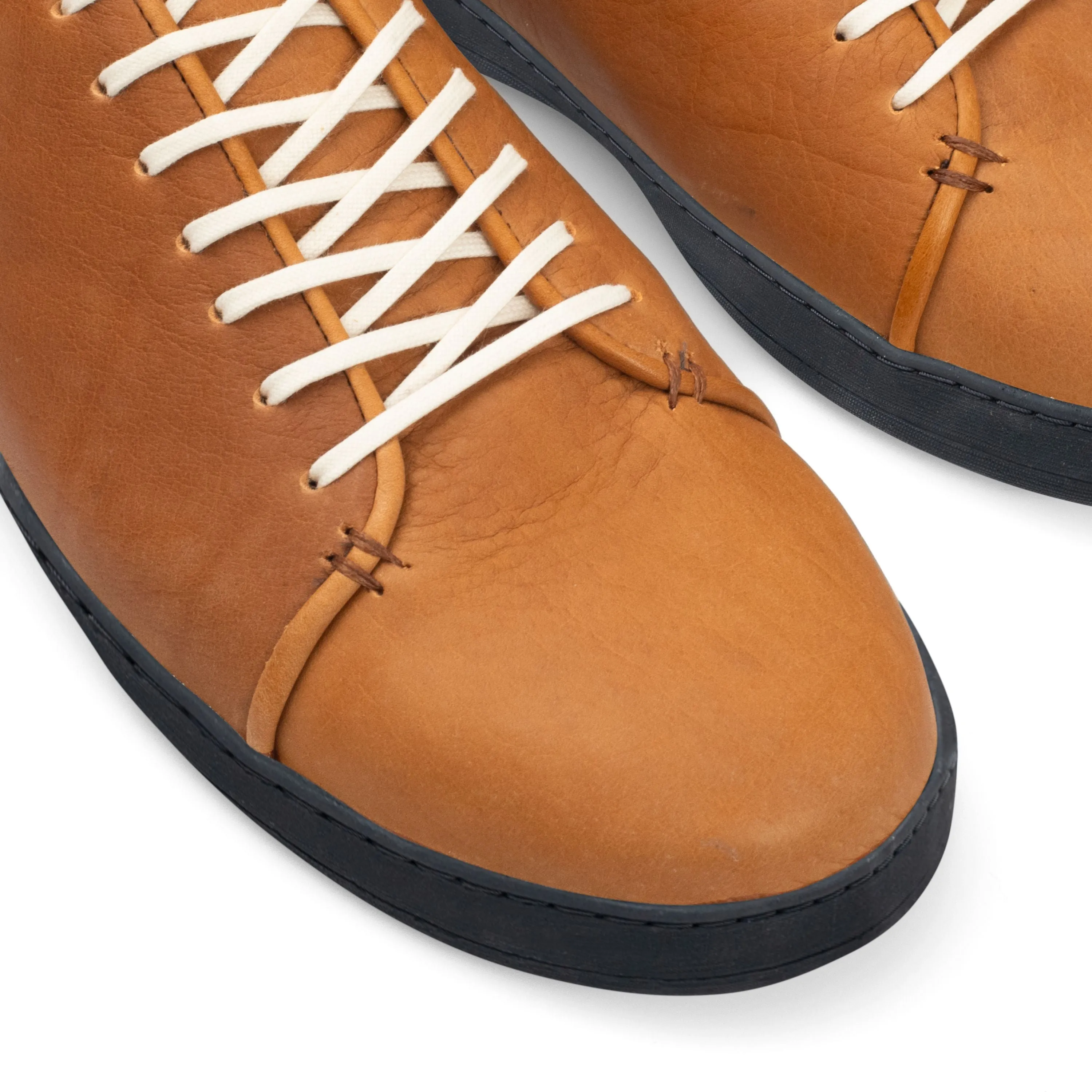 Harlestone Derby - Olive Oil Tan Horween Buffalo
