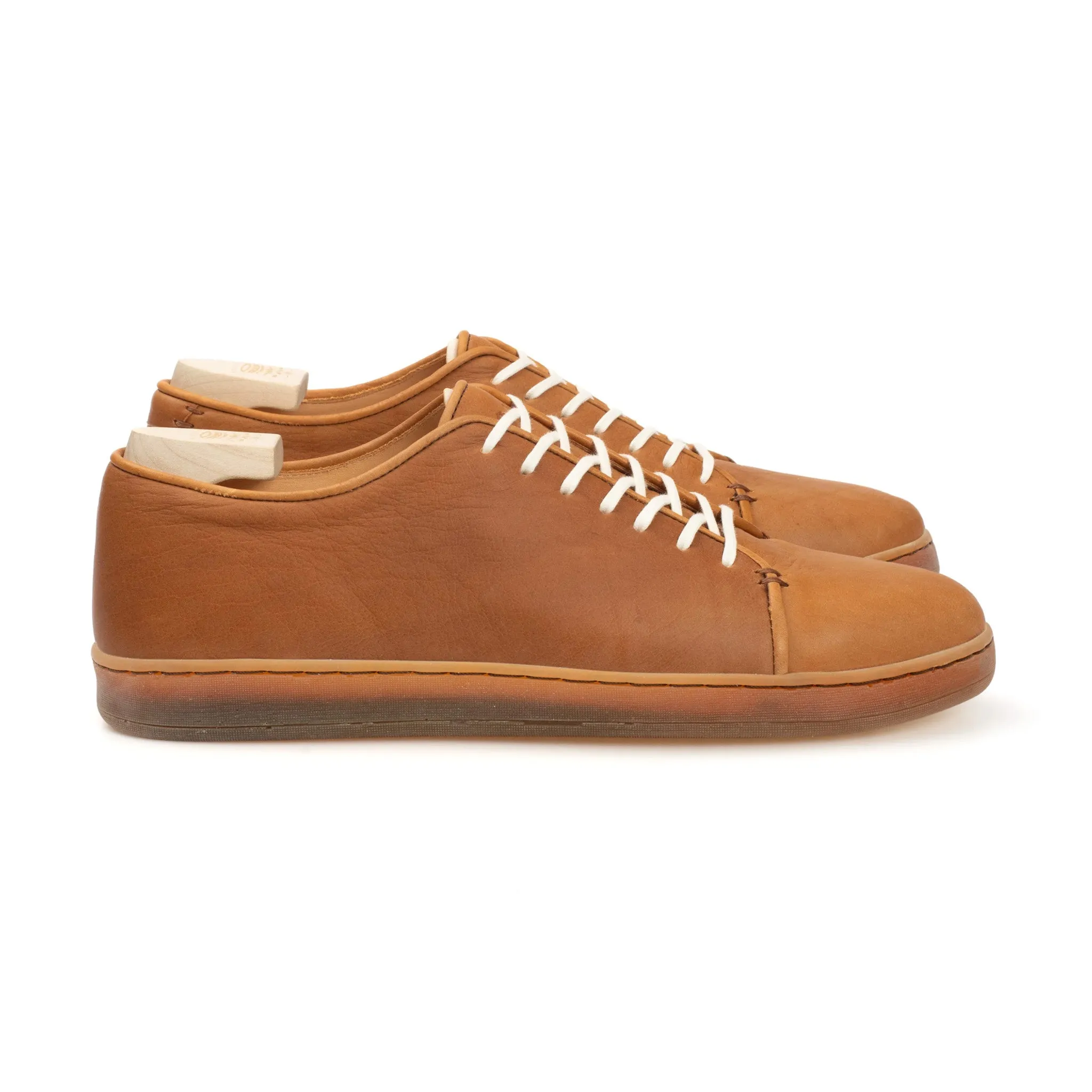 Harlestone Derby - Olive Oil Tan Horween Buffalo