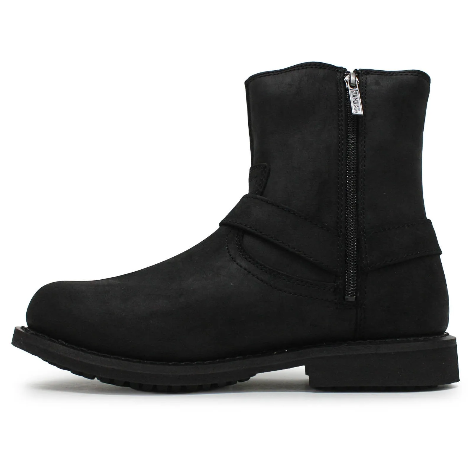 Harley Davidson Scout Rvltn Full Grain Leather Men's Ankle Boots