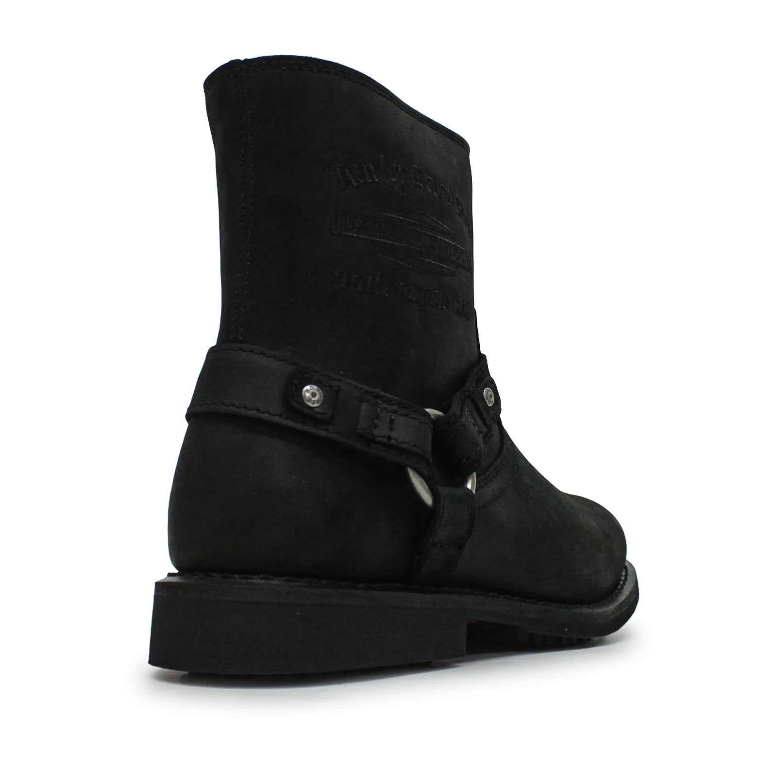 Harley Davidson Scout Rvltn Full Grain Leather Men's Ankle Boots