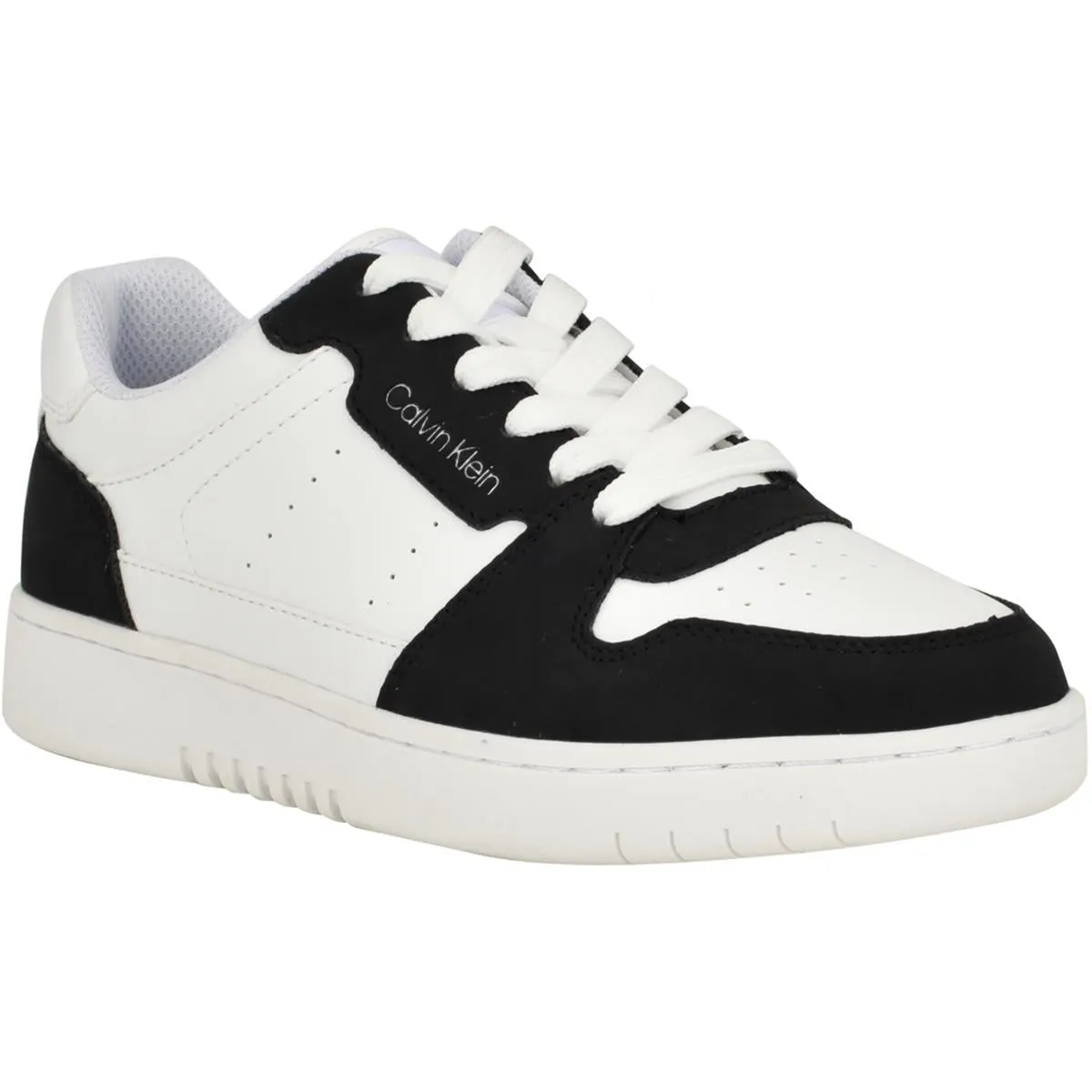 Hattea Womens Faux Leather Lace-Up Casual And Fashion Sneakers