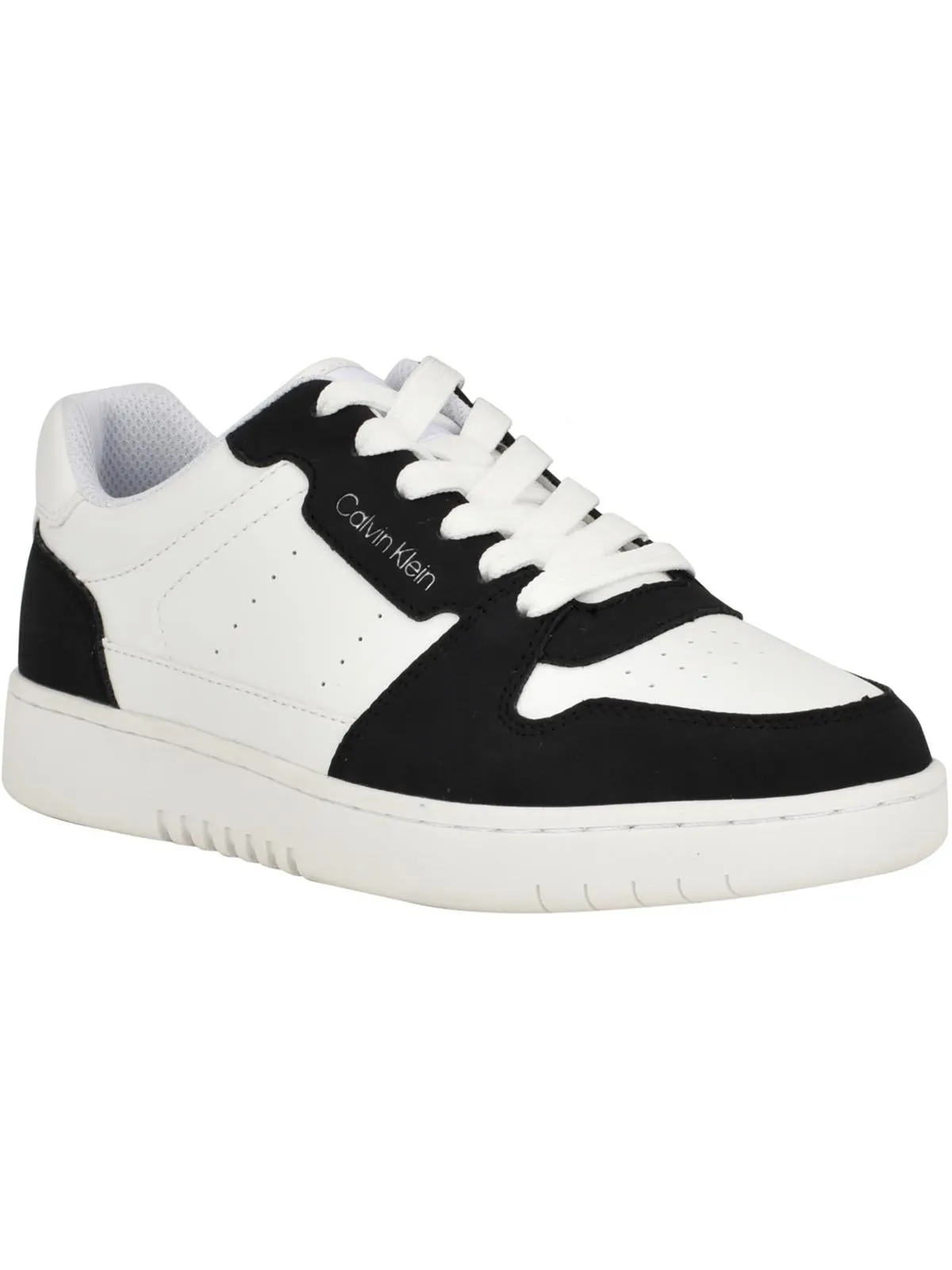 Hattea Womens Faux Leather Lace-Up Casual And Fashion Sneakers