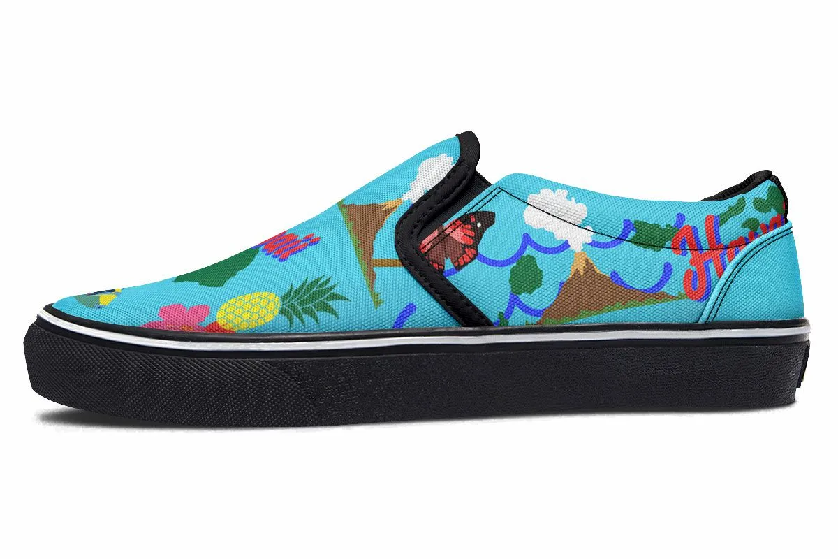 Hawaii State Slip-On Shoes
