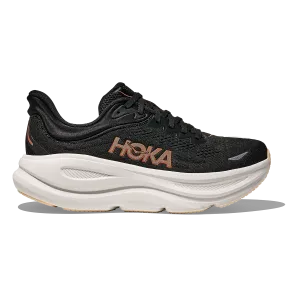 Hoka Bondi 9 Black - Rose Gold