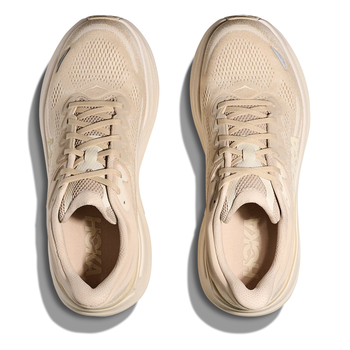 Hoka Bondi 9 Oatmeal - Oat Milk