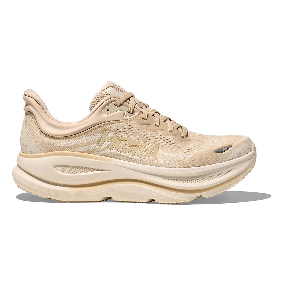 Hoka Bondi 9 Oatmeal - Oat Milk