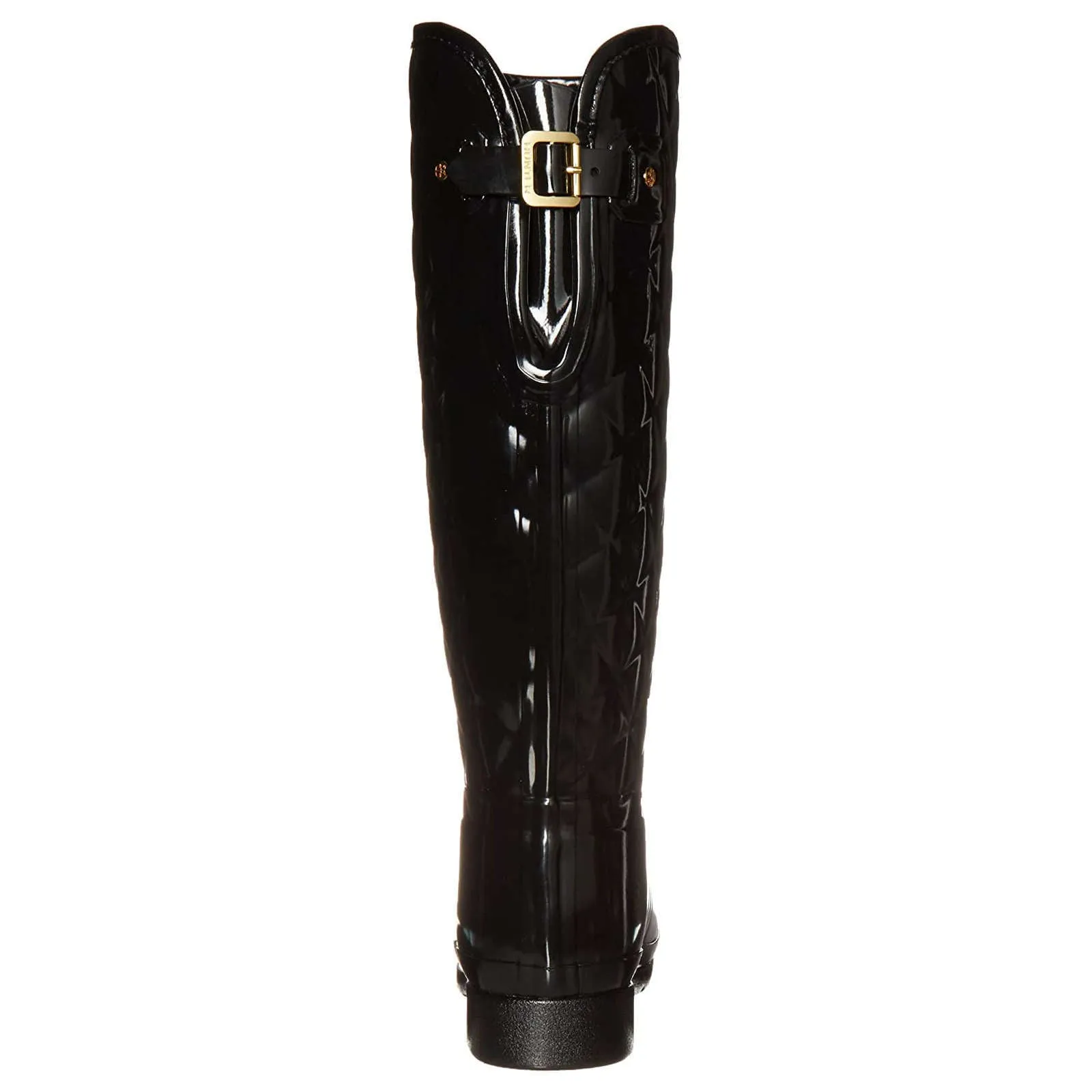 Hunter Refined Gloss Rubber Quilt Women's Tall Wellington Boots